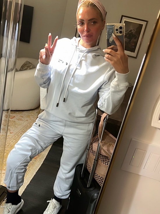 Off-White Pants - Off-White Joggers XS Sky Blue Sweatpants Virgil Abloh Rare Set Piece